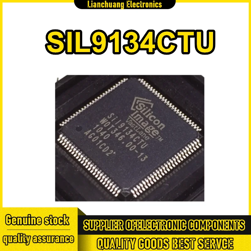 

5PCS SiI9134CTU SIL9134CTU HDMI 1.3 transmitter IC chipset New in stock