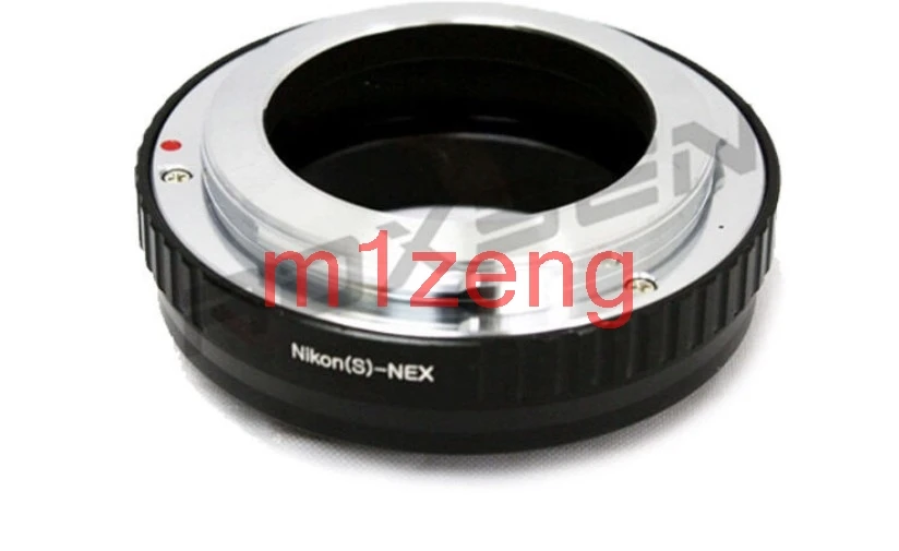 N/S-NEX adapter ring for nikon S lens to sony e mount A7 A7r a9 A7s a7r3 a7r4 A1 A9II A7C ZV-E10 A7R3 A7SIII ZV-E1 A7R5 camera