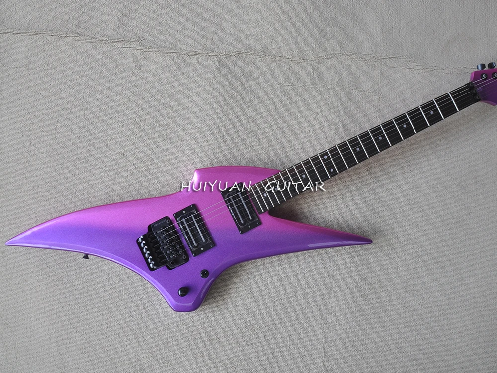 

Purple 6 Strings Electric Guitar with Rosewood Fretboard,Can be Customized