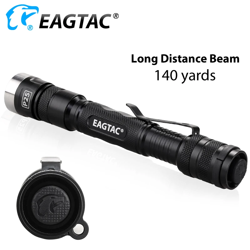 EAGTAC P25A2 XML2 CW NW Nichia519 365nm 39nm UV LED مصباح يدوي قابل للاستبدال قطرة في وحدة بطارية AA