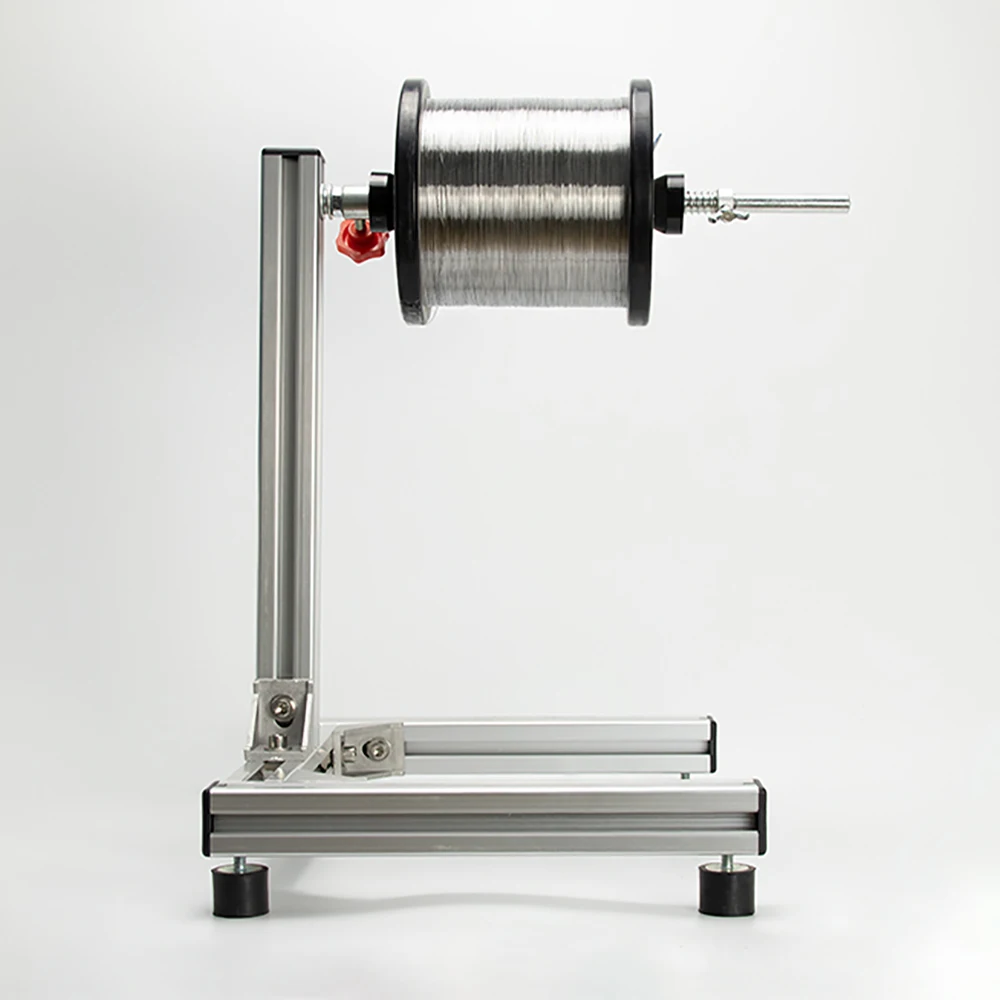 

Winding Machine Wire Holder with Brake Fish/Cotton/Mesh/Enameled/Jade/Jewelry Wire Release Bracket Height Adjustable Stand