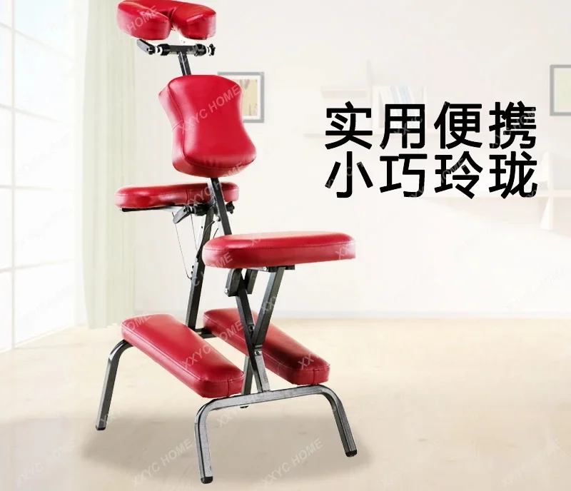 Tattoo chair Health care folding massage   Portable massage chair Scraping   chair Beauty bed