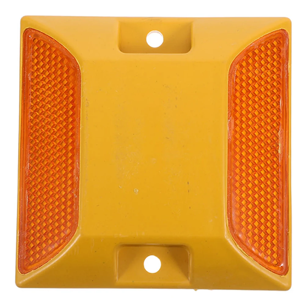 

Plastic Road Studs Reflective Markers Night Visibility Pavement Sign Highway Traffic Safety Driveway Road Reflectors