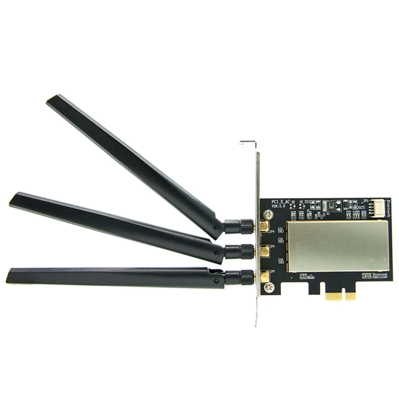 B23B 3X لـ Broadcom Bcm94360csax Bcm943602cs Bcm94331csax WLAN بطاقة سطح المكتب PCI-E محول محول + هوائي