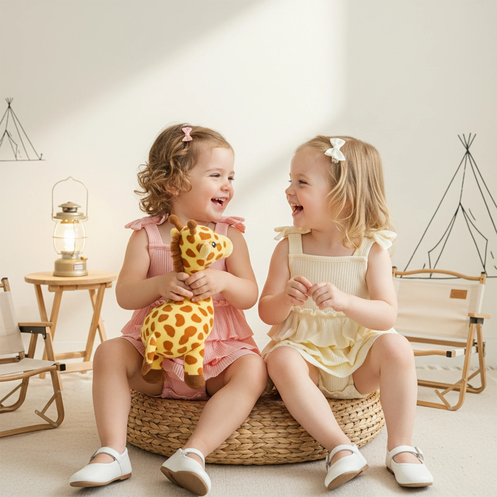 Princess Newborn Baby Girls Summer Rompers Dress Solid Color Bowknot Straps Ruffles Skirt Hem Infant Bodysuits Jumpsuits