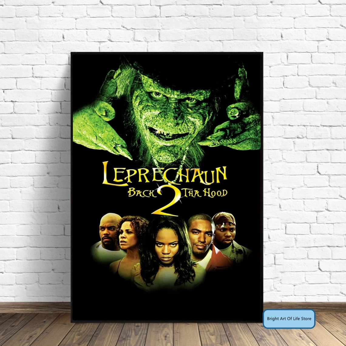 Leprechaun Back 2 tha Hood (2003) Movie Poster Cover Photo Print Canvas Wall Art Home Decor (Unframed)