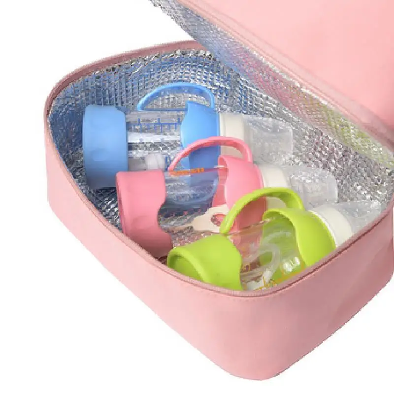 Insulation Bag Milk Storage Breastfeeding Milk Insulation Breast Pump Maternity Cooler Double Layer Fresh Preservation Bag