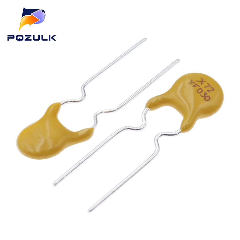 Fusível de auto-recuperação 20PCS RXEF030 72V 0,3A 300MA PPTC