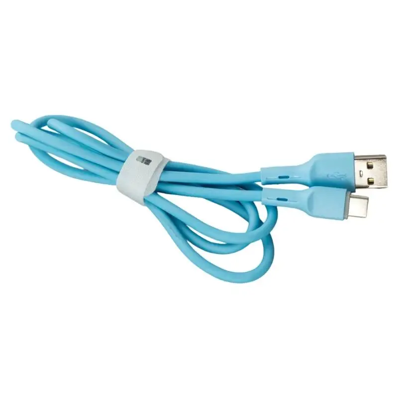 31BA Silicone Type C Charging Cable Wire with 1 Meter Reach for Bedside Power