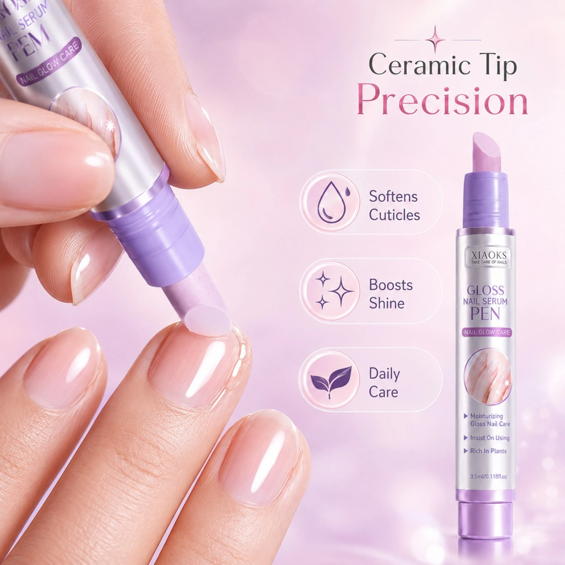 Strong Nail Essence Pen Moisturizing Repair the stratum corneum Strong Bright Repair Nail Cuticle Anti-fracture manicure