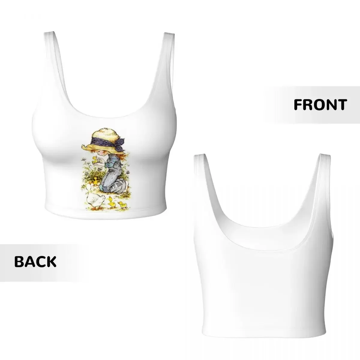 مخصص عالية التأثير سارة كاي الرياضة الصدرية المرأة زهرة فتاة الصالة الرياضية تجريب اليوغا المحاصيل الأعلى