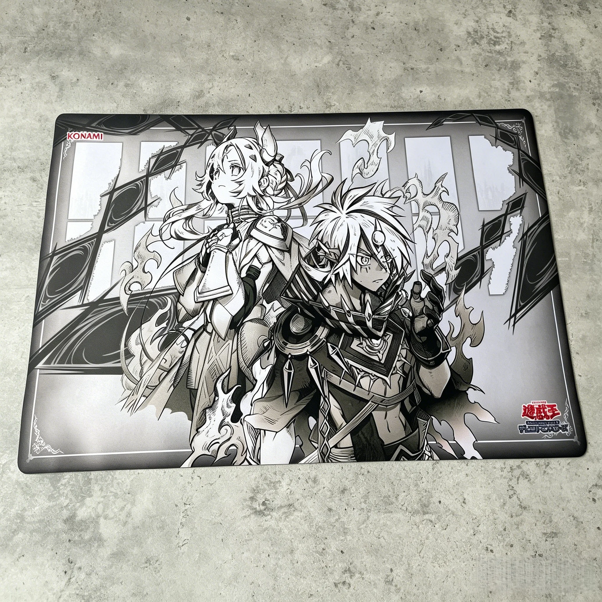 Tapete de juego individual Dogmatika Ecclesia The Virtuous YGO de 600x350 mm para Yu-Gi-Oh! Alfombrilla de goma para juegos de mesa Fallen of Albaz, alfombrilla para ratón, juguete