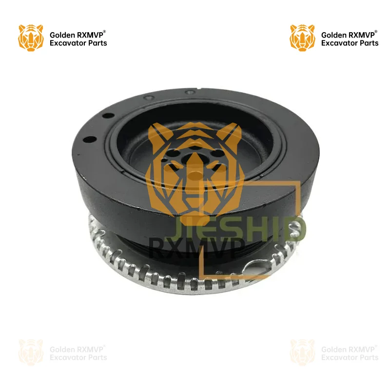 For Komatsu PC200 PC220 PC240 PC270-8 crankshaft pulley Cummins 6D107 engine excavator accessories