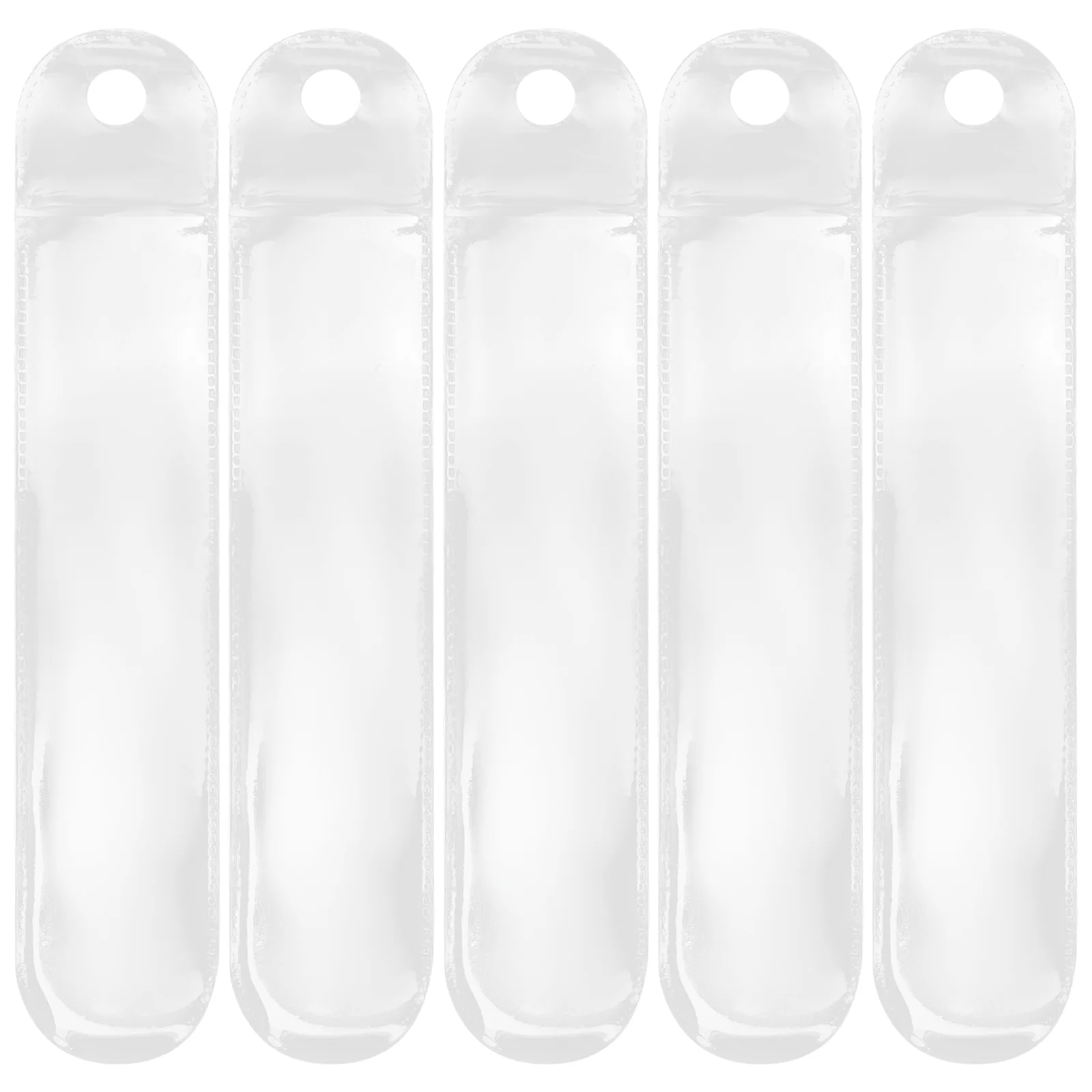 50 ชิ้นปากกาลูกลื่นกระเป๋าตะกั่วดินสอลิ้นชักแบ่งพลาสติก Erasable ป้องกันกระเป๋า