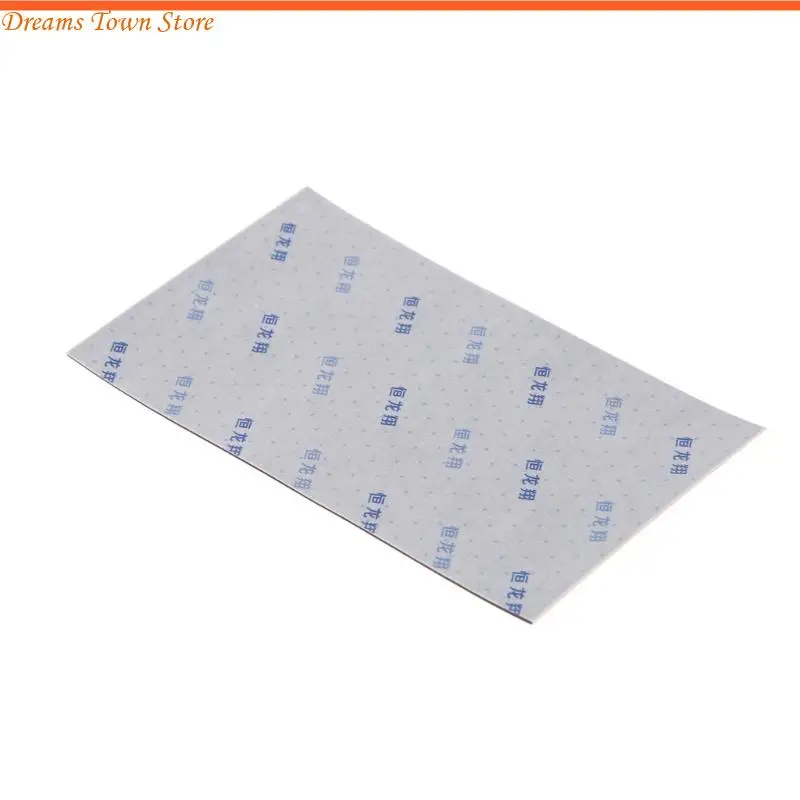 HX6A 1 حزمة 0.6 مم ماوس فأر ألعاب الماوس انزلاق الزلاجات PAD DIY 100x60mm أسود