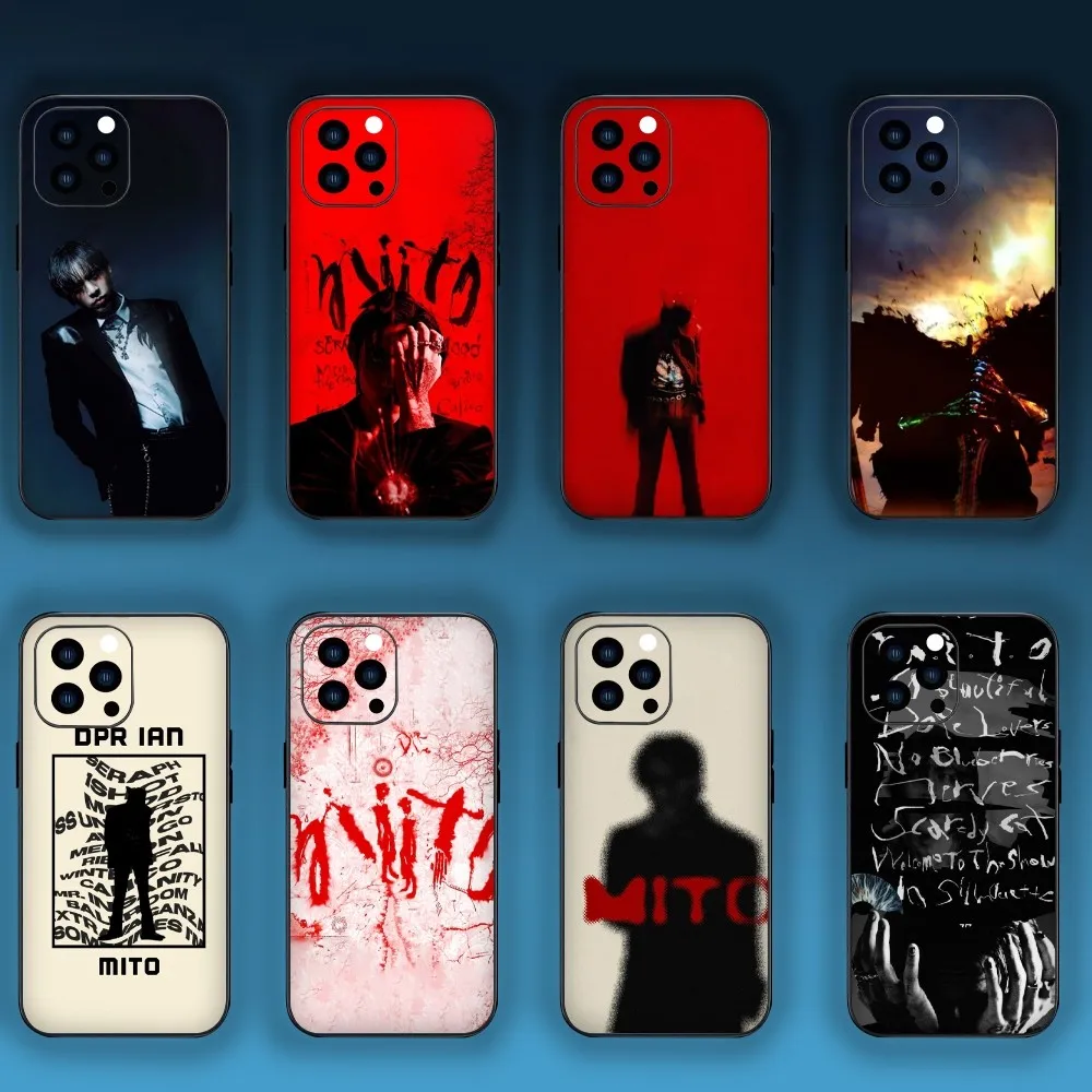 Singer Mito Dpr Ian Phone Case For Samsung S24 S23 S22 S21 S20 Plus Ultre Note S20 FE Black Case