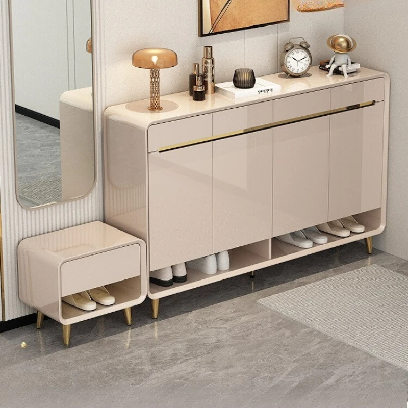 

Minimalist Designer Shoe Cabinet Makeup Cupboard Bathroom Sunglasses Modern Shoe Cabinet Drawers Striders Muebles Furniture