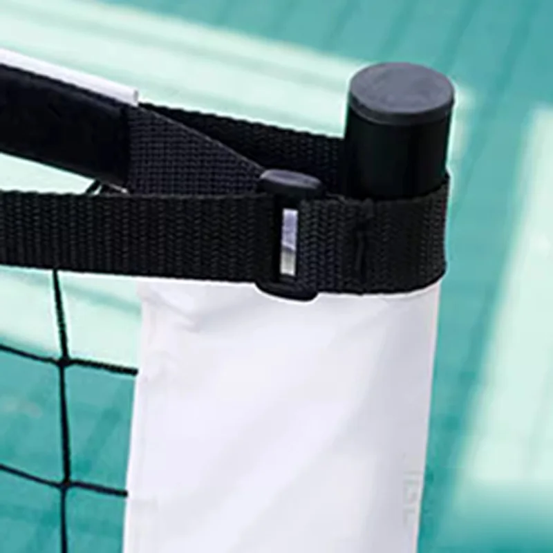 

Outdoor Portable Pickleball Net, Constructed of Rust Proof Aluminum Frame - Includes Rolling Carry Bag, Locking Rollers