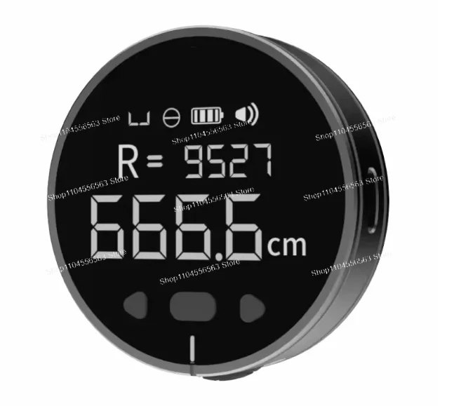 ​​Digital Electronic Ruler with LCD Screen, 8-Function Lithium Battery Measuring Tool for Home Installation​​