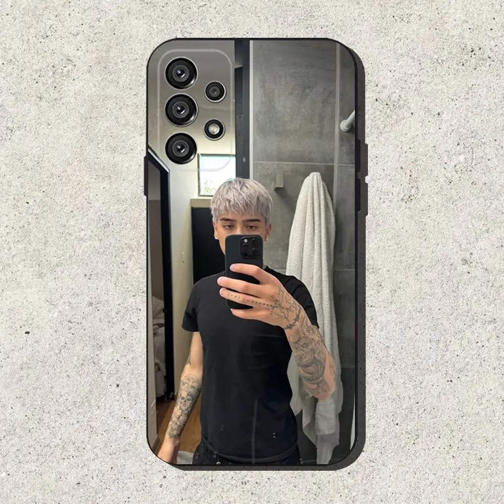 Singer Max Valenzuela Phone Case For Samsung S25,S24,S21,S22,S23,S30,Ultra,S20,Plus,Fe,Lite,Note,10,9,5G Black Cover