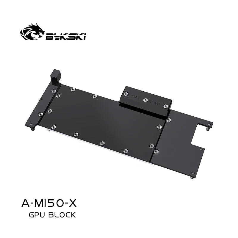 Imagem -03 - Bykski-radiador de Resfriamento de Cobre para Amd Radeon Instinct Water Block Placa Gráfica Amd Mi50 Gpu Cooler Todos os Metais A-mi50-x