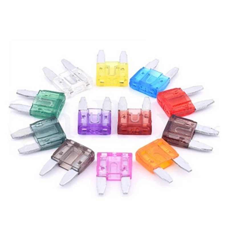 60pcs Mini Blade Fuses Auto Car Truck Assortment Fuse Kit 5A 10A 15A 20A 25/30A