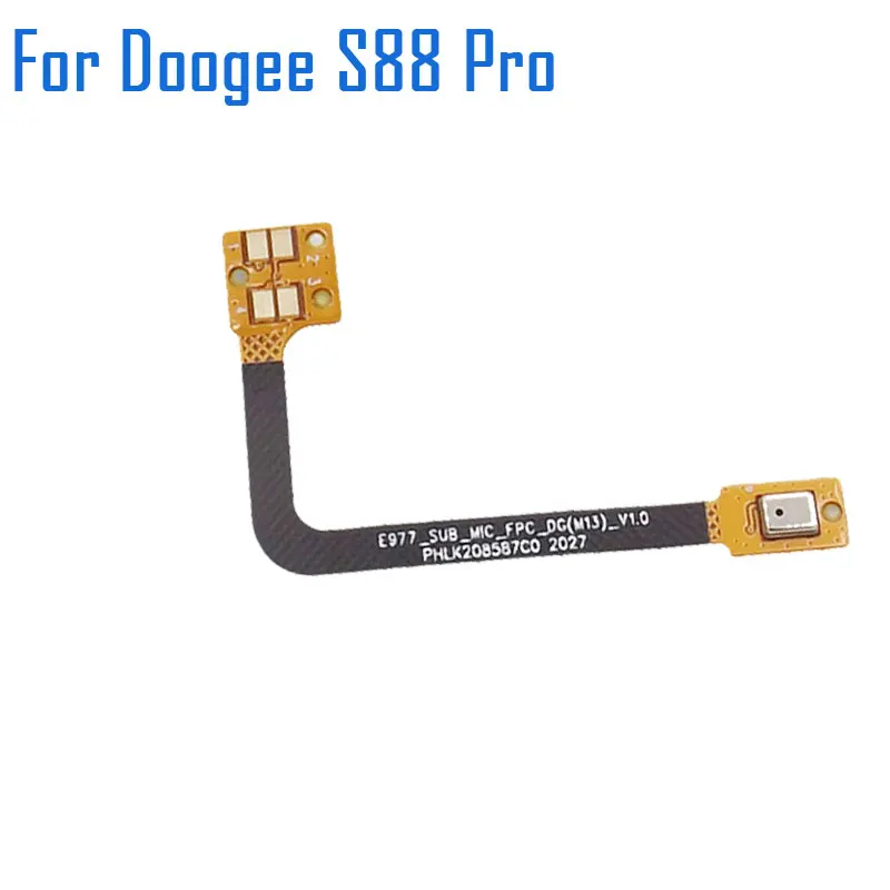 New Original Doogee S88Pro Cellphone Sub Microphone FPC MIC Flex Cable Repair Replacement Accessories Part  For DG S88 Pro Phone