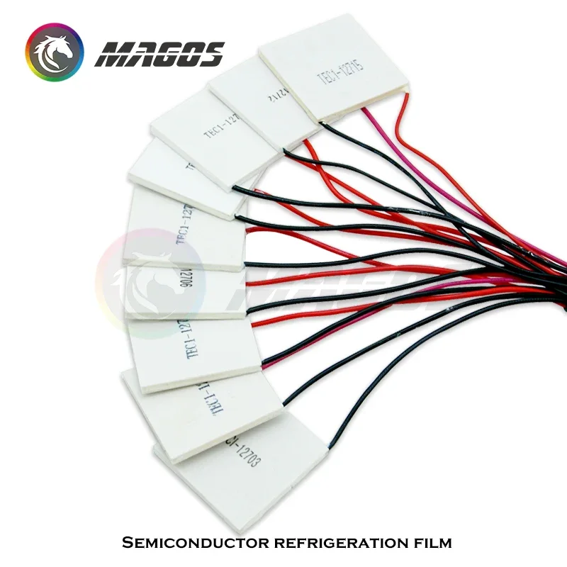 

Термоэлектрический охладитель Пельтье 40*40 мм, модуль для водяного блока процессора и графического процессора TEC1-12703 12704 12705 12706 12708 12709 12710, охлаждение