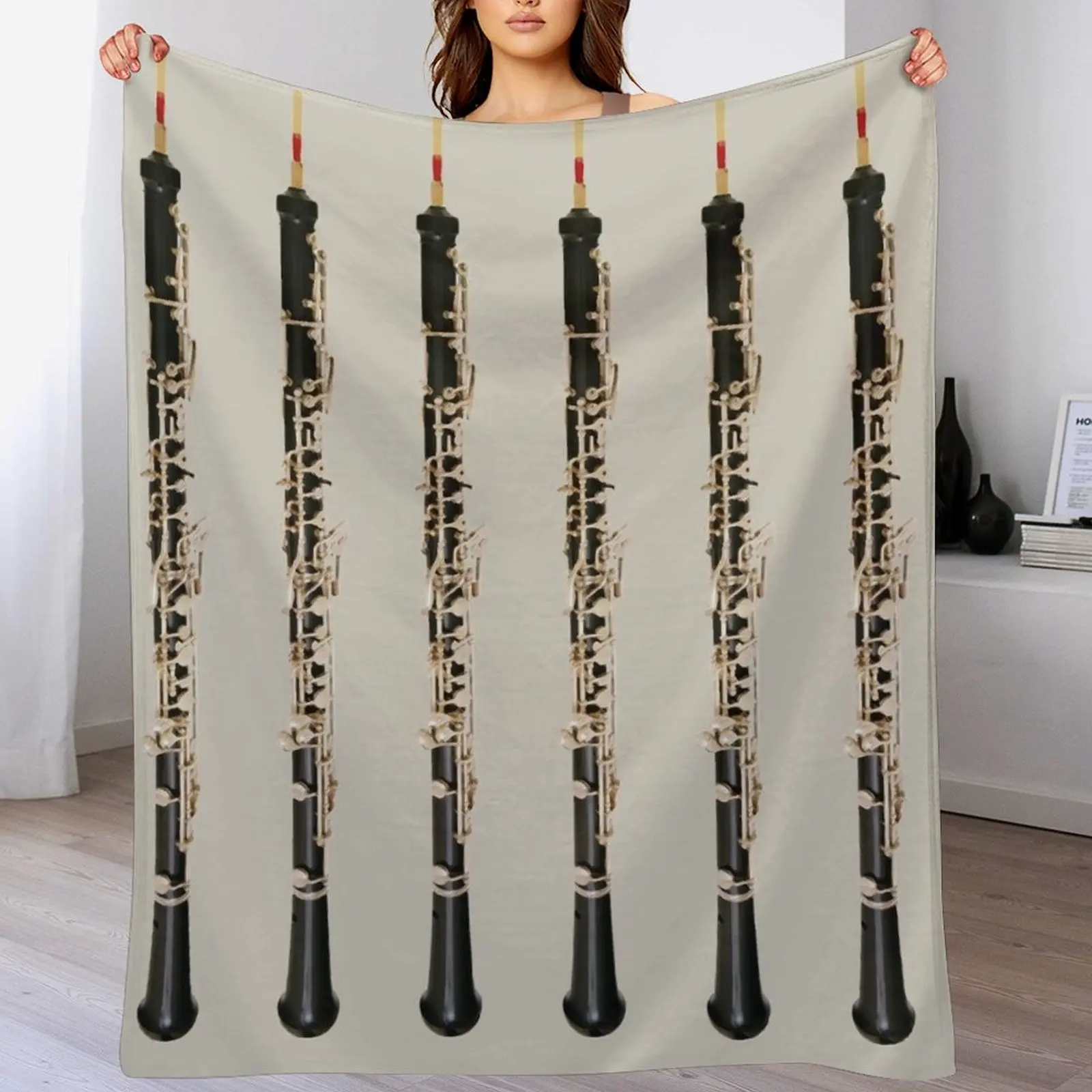 

New The Snake Charmer: Oboe Throw Blanket for babies blankets and throws Large Blankets