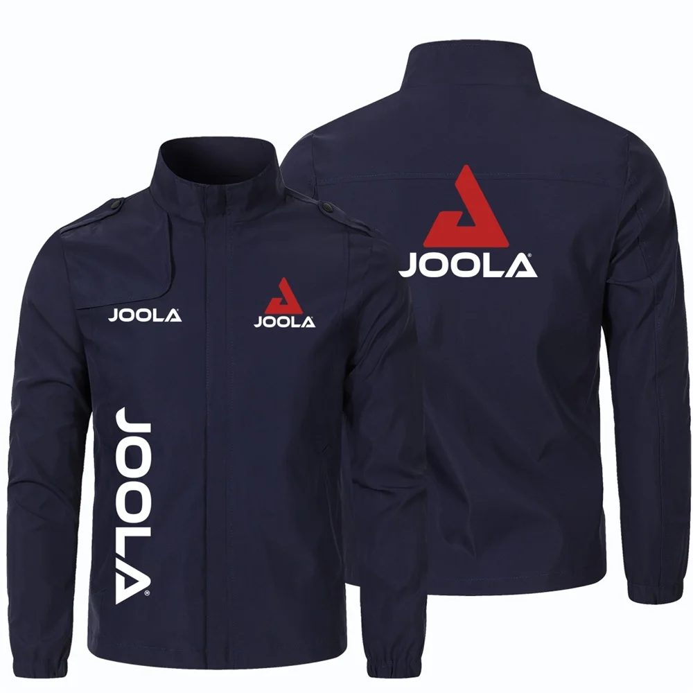 JOOLA men's stand up collar jacket for daily commuting, business and leisure, slim fit, simple and versatile, spring and autumn