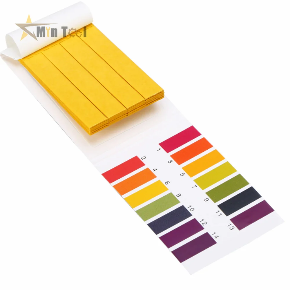 80 Strips/pack PH 1-14 Litmus Paper PH Tester Papers Indicator Paper Test Water PH Tester Accessories