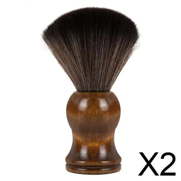 

2x Shaving Brush Cleaning Brush for Salon Barber Tools Shaving Cream Salon Tool