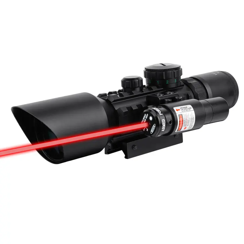 الجملة OEM ODM الأسهم البصرية التكتيكية تلسكوبي البصر 3-9X40 SFP للصدمات 800 جرام نطاق الصيد ميراس تلسكوبيكا