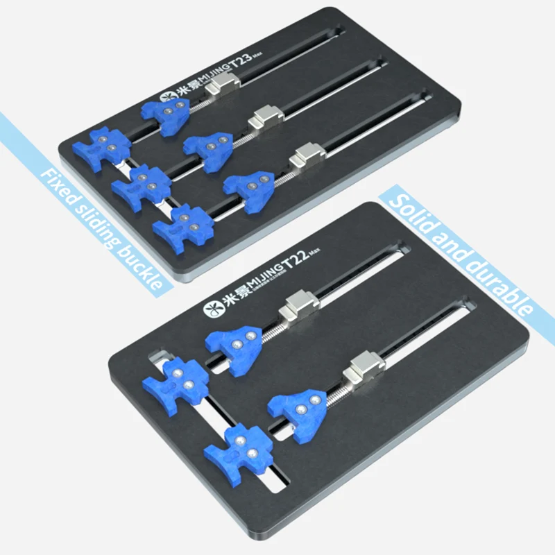 Mijing T22/T23 Max Universal PCB ผู้ถือโคมไฟสําหรับ iPhone Samsung โทรศัพท์มือถือเมนบอร์ด CPU ชิป IC การประสาน Rework เครื่องมือ