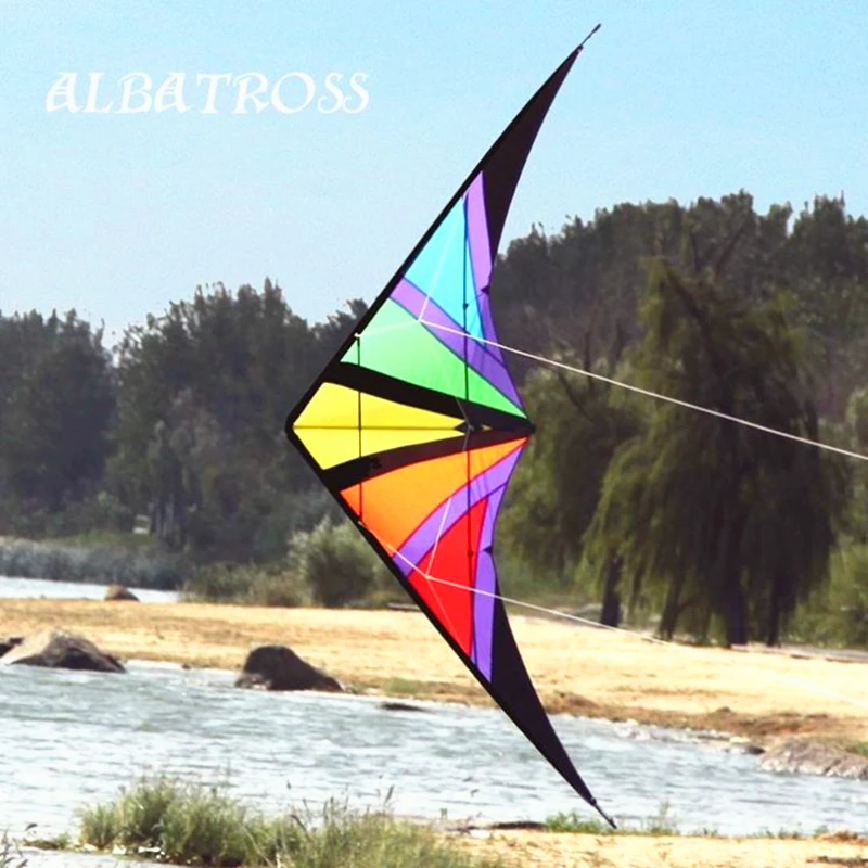 Free shipping dual line stunt kites flying power kites factory adults kites line kitesurfing full set power kite toy sport flies