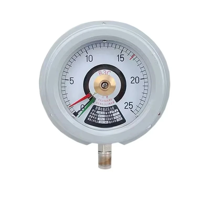 Stainless Steel Explosion-Proof Electric Contact Pressure Gauge for Water, Gas and Vacuum
