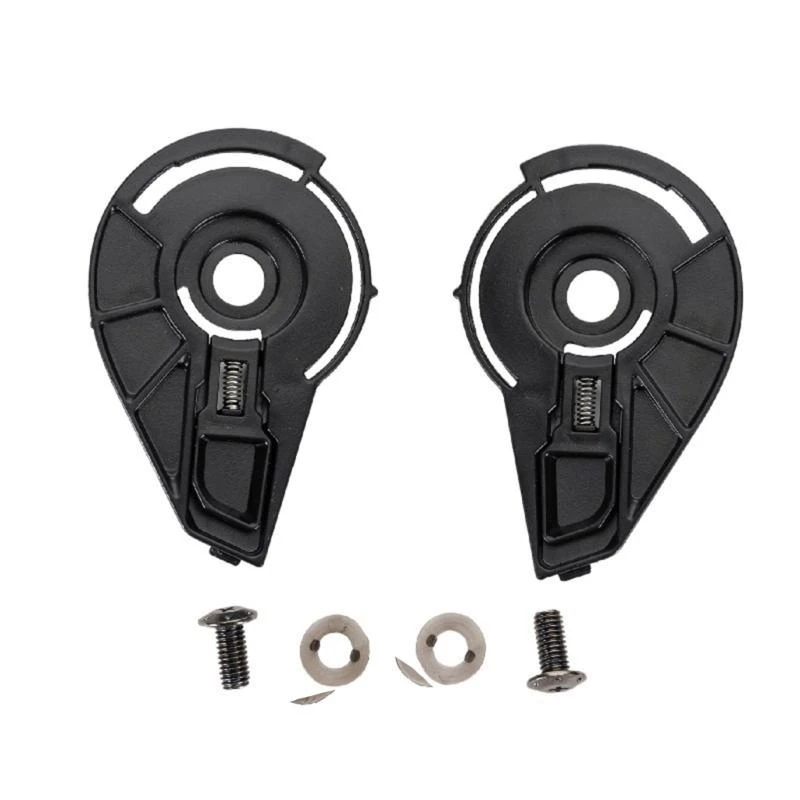 

31BC Pair Motorcycle Helmets Visors Gear Base Plate for SOMAN 965 PA901 Visors Base