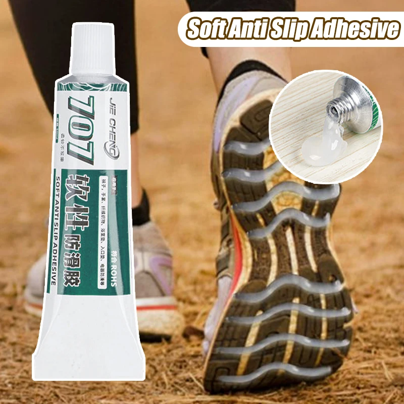 

Anti-Slip Shoe Grip Gel: Heavy-Duty Grip Adhesive – Sneakers/Boots/Athletic Shoes, Outdoor Upgrade, Prolongs Lifespan