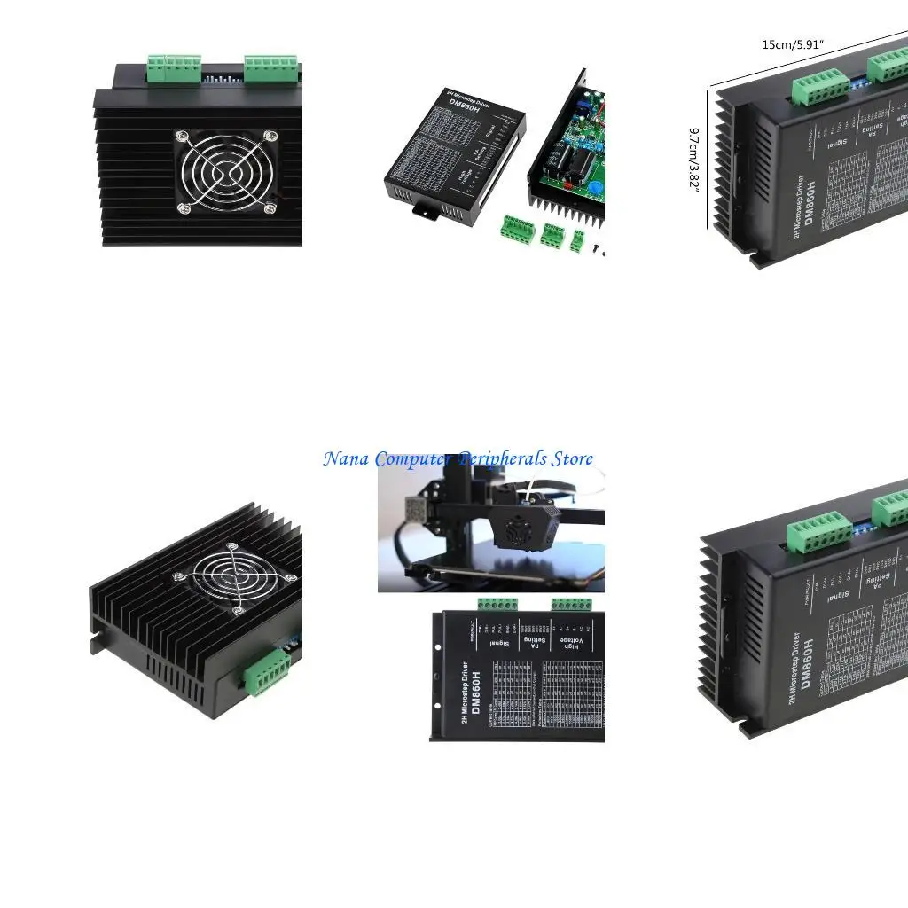 

F68C DM860H Digital Stepper Motor Driver 24-80V for DC 7.2A for Nema 23 and Nema