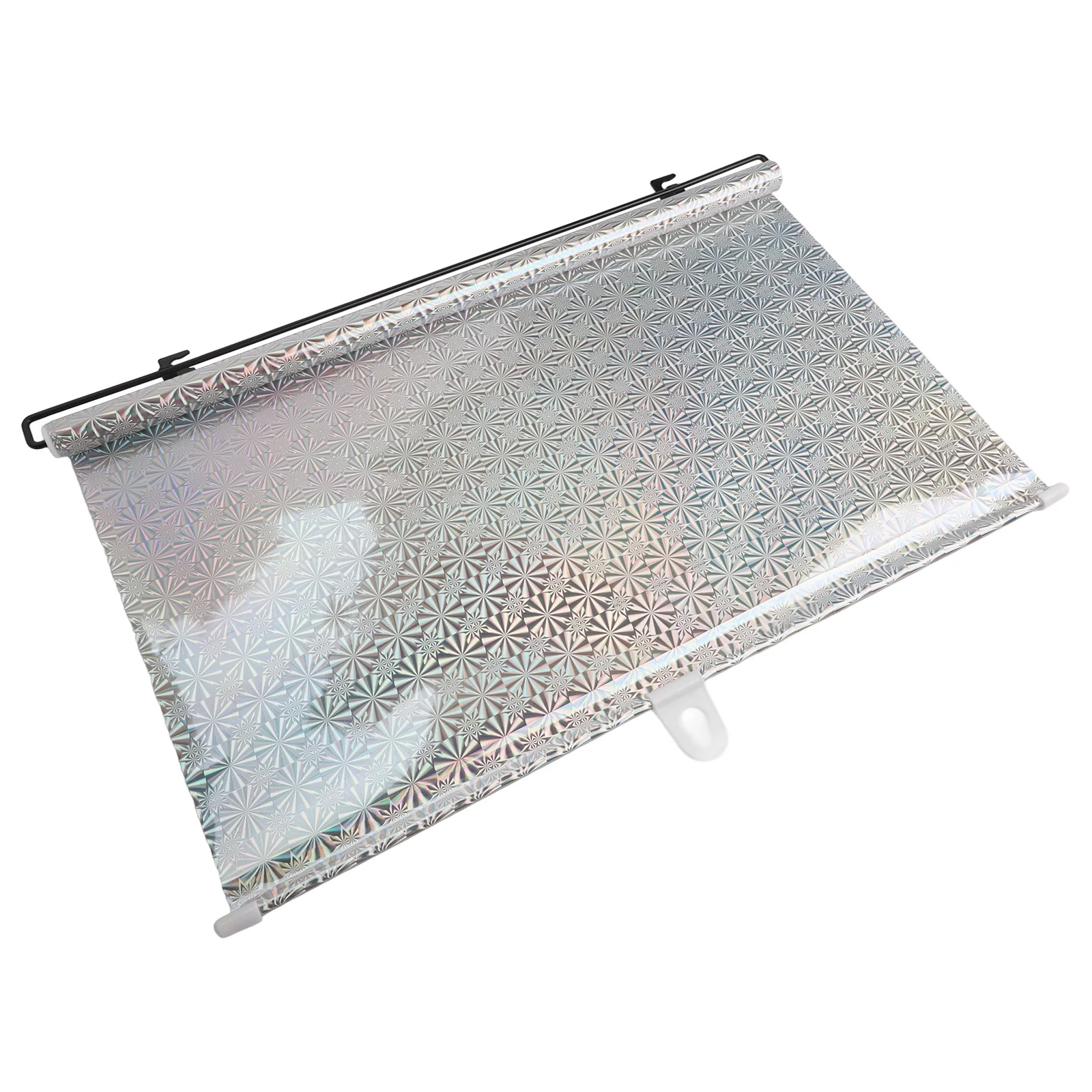 For Home For Car PVC Curtain Suction Cup Sunshade Indoor Use Outdoor Use 125*45cm Retractable Window Blinds Mechanism