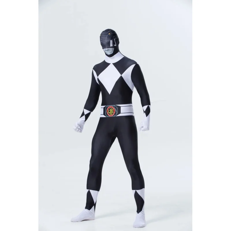 Kids Adult Zentai Men Women Power Samurai Sentai shinkinger costume superhero cosplay party Halloween carnival suit jumpsuit