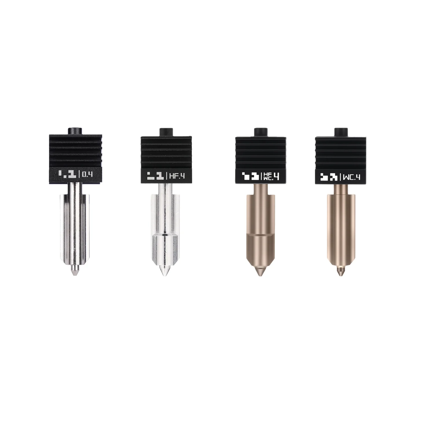For Bambu Hotend H2D Nozzle for P2S / H2D Laser Hardened Steel Hot End Quick Swap Nozzle for Bambu H2D / P2S 3D Printer Parts