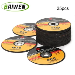 25pcs Mini Cutting Disc 3'' 75mm Resin Grinding Wheel Saw Blades Grinder Tool for Metal Cutting