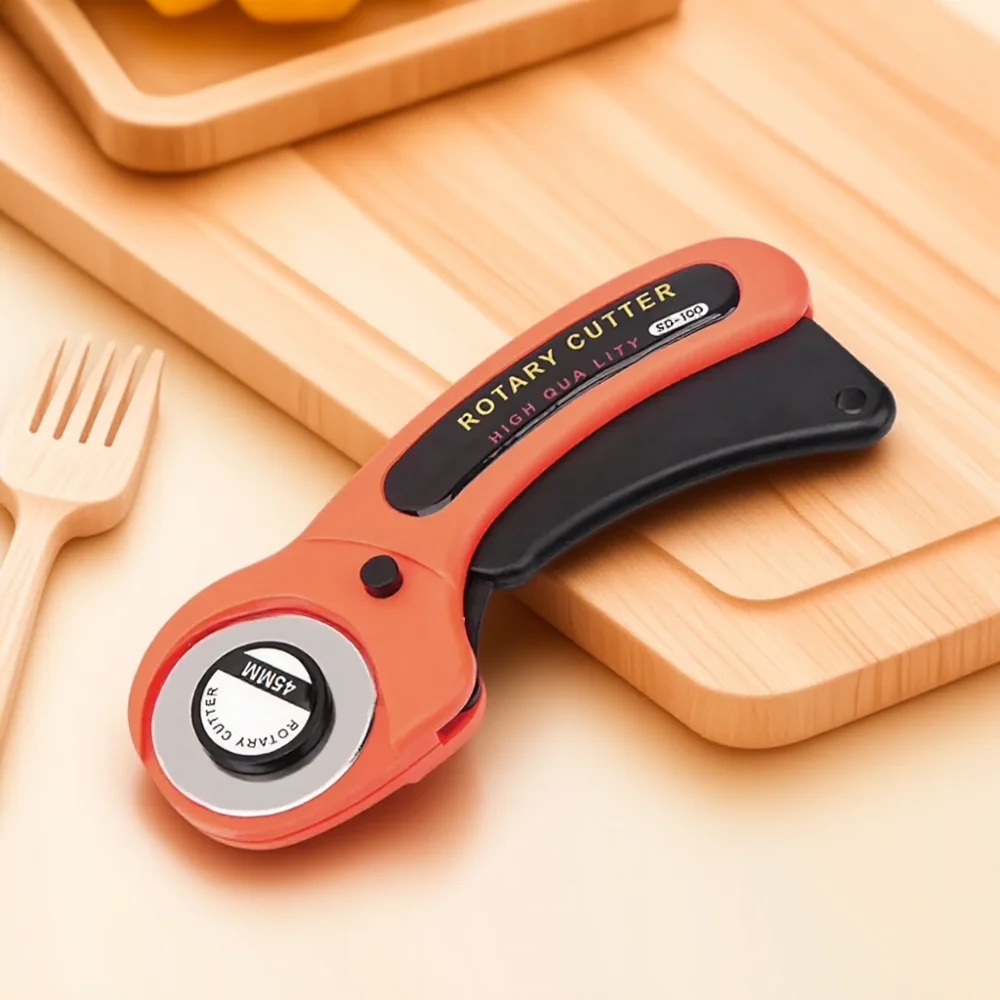 

Роторный режущий нож для ткани, кожи, ручной резак для ткани, круглый инструмент для квилтинга и рукоделия