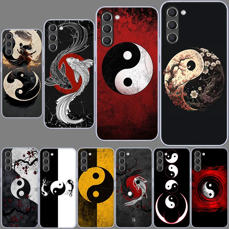 Eight Diagrams Taiji Yin Yang Phone Case for Samsung A54 A14 A24 A34 5G Galaxy A02S A03S A04S A12 A22 A32 A52 A72 A13 A23 A33 A5