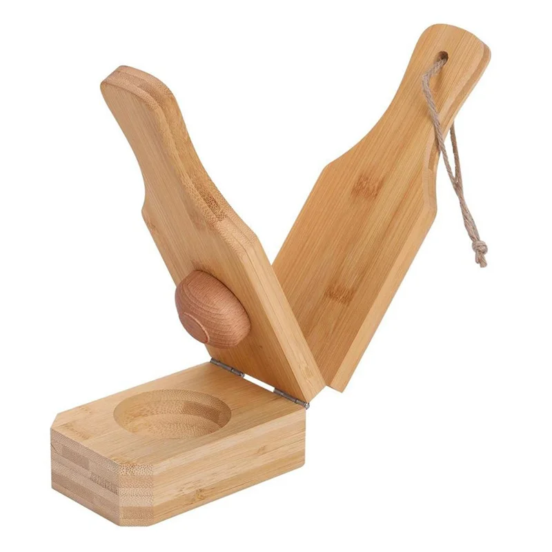 1 PCS Wooden Bacon Banana Basket Mold Meatball Express Mold Kitchen Tool Press Meatball Maker Mold