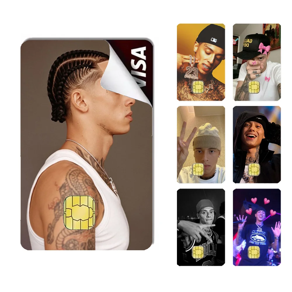 C-central cee broca rapper adesivos cartão de crédito visto débito banco cartão de carga ônibus metrô adesivo à prova dwaterproof água decalque decoração