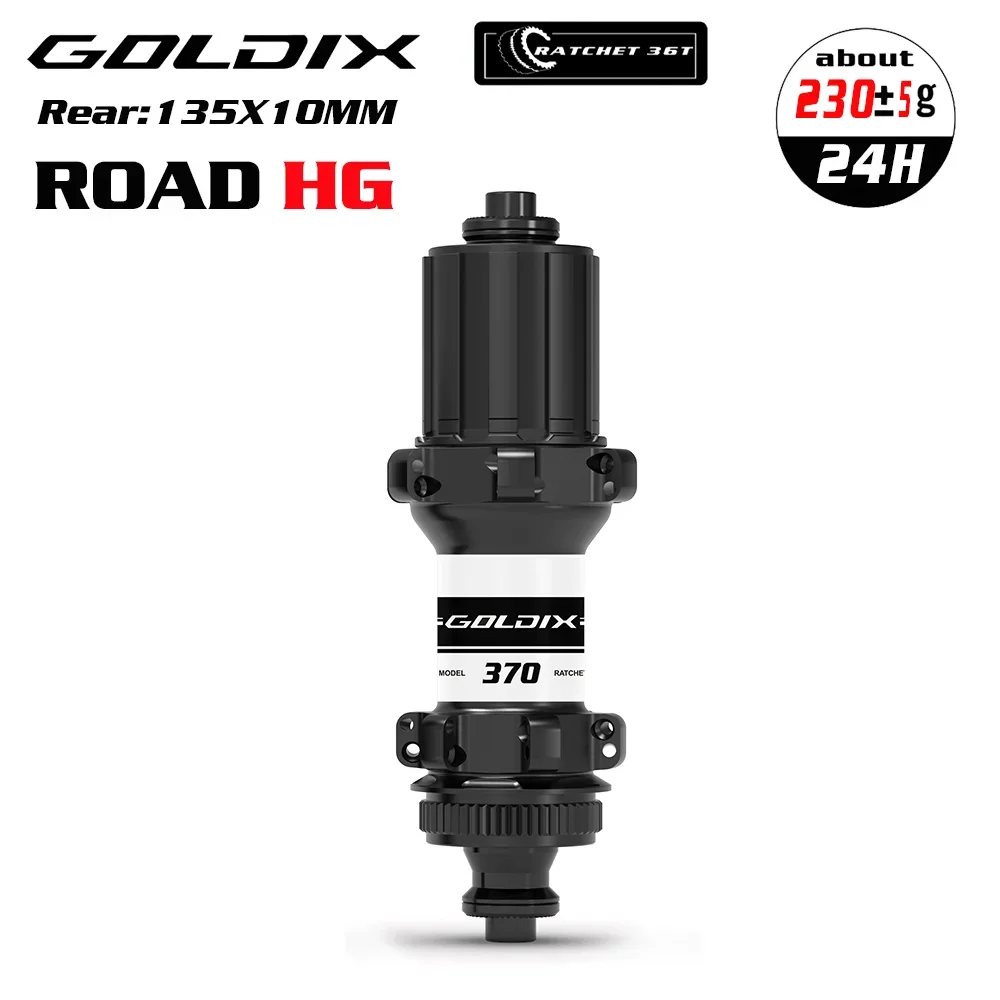 GOLDIX 370 24 حفرة 28 حفرة محور الطريق السقاطة 36T الخلفية الجبهة دراجة محور السقاطات صاخبة k7 مكعب XDR الدراجة الرعد الجماهير