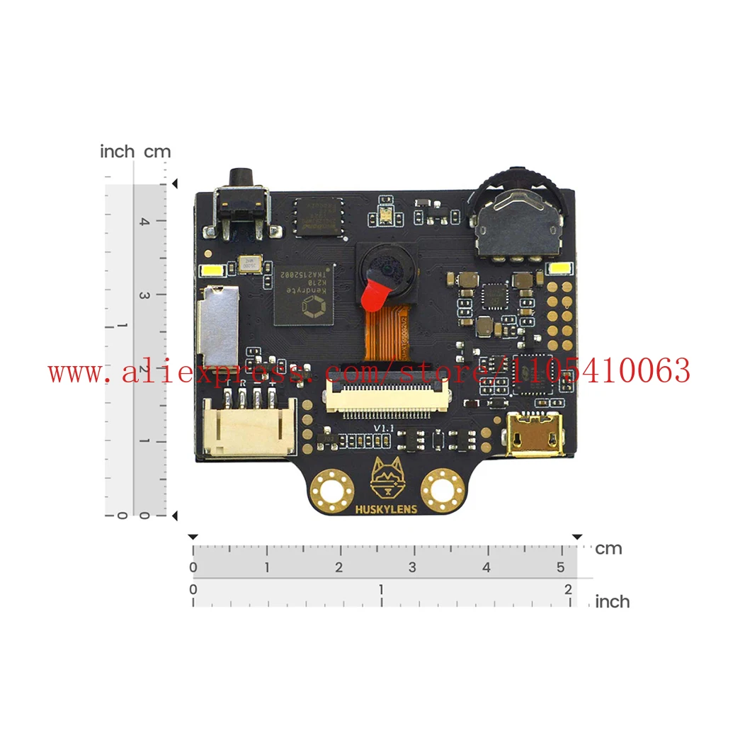 DFRobot Gravity HUSKYLENS AI Machine Vision Sensor with 2.0 inch IPS screen for face object color line tag recognition tracking
