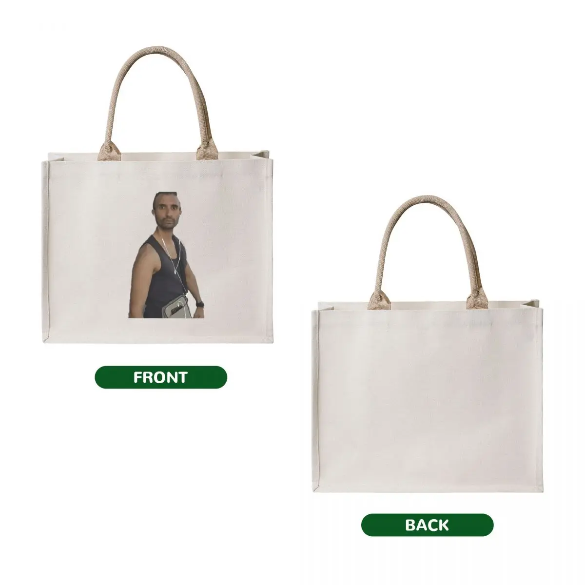 arouf gangsta Tote Bag cloth bag woman canvas tote bag shopper bags for women cute pouch